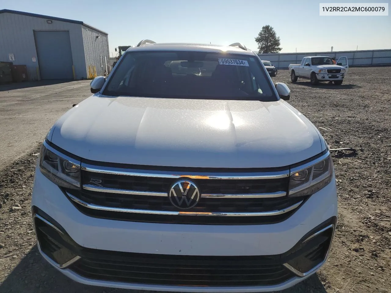 2021 Volkswagen Atlas Se VIN: 1V2RR2CA2MC600079 Lot: 69537634