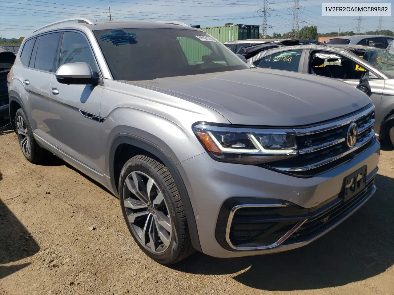 2021 Volkswagen Atlas Sel Premium R-Line VIN: 1V2FR2CA6MC589882 Lot: 69586354