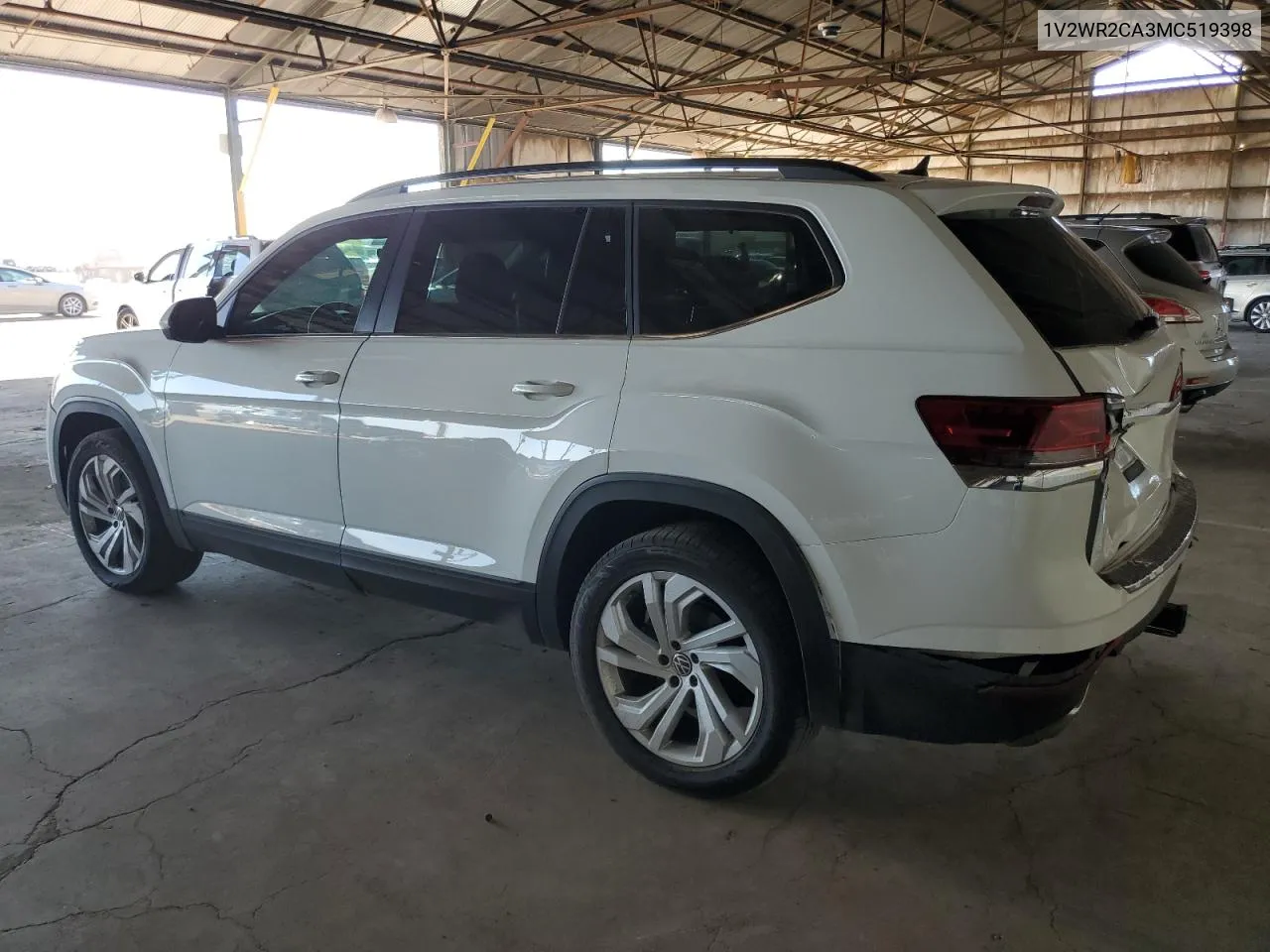 2021 Volkswagen Atlas Se VIN: 1V2WR2CA3MC519398 Lot: 69605664