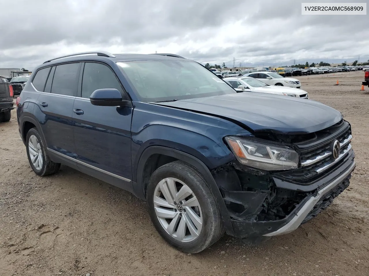 1V2ER2CA0MC568909 2021 Volkswagen Atlas Sel