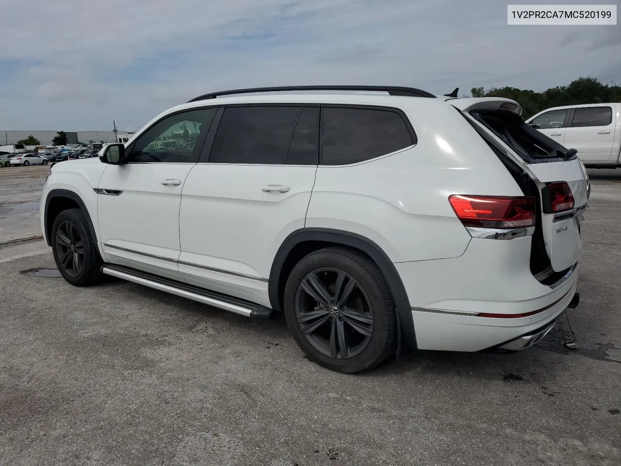 2021 Volkswagen Atlas Se VIN: 1V2PR2CA7MC520199 Lot: 70740444