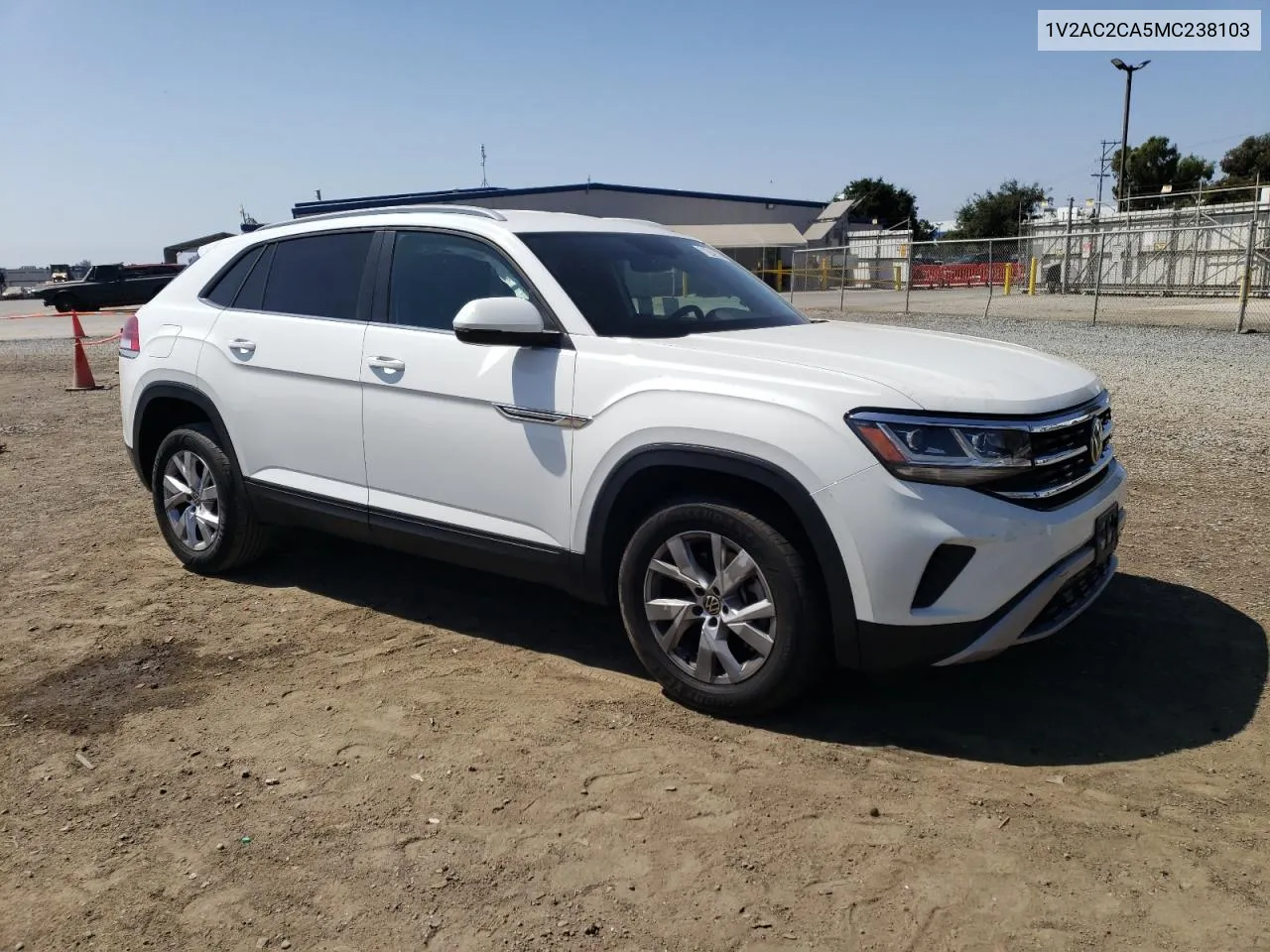 2021 Volkswagen Atlas Cross Sport S VIN: 1V2AC2CA5MC238103 Lot: 71294704