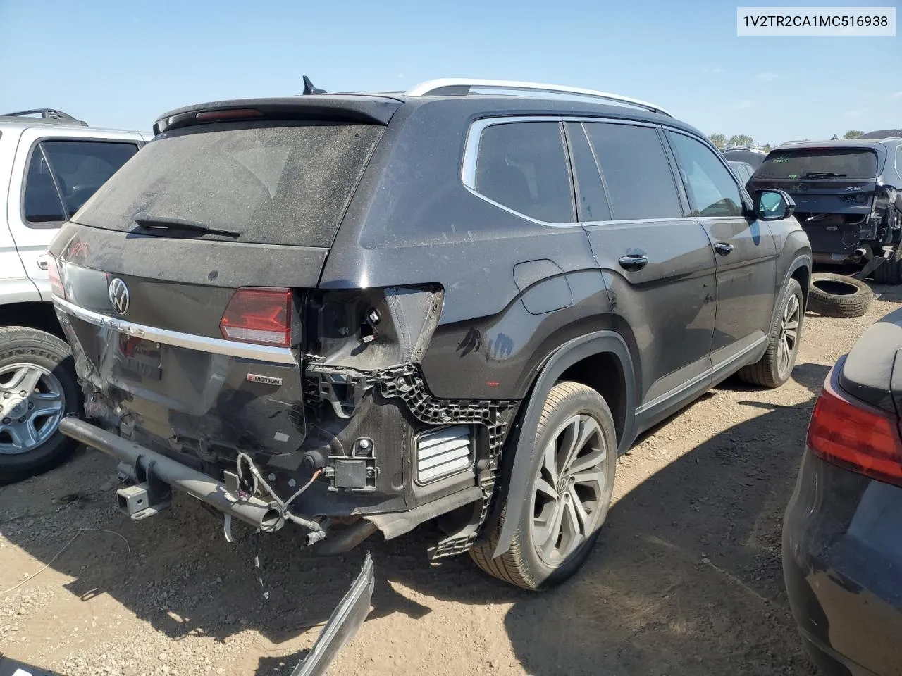 2021 Volkswagen Atlas Sel Premium VIN: 1V2TR2CA1MC516938 Lot: 71491974