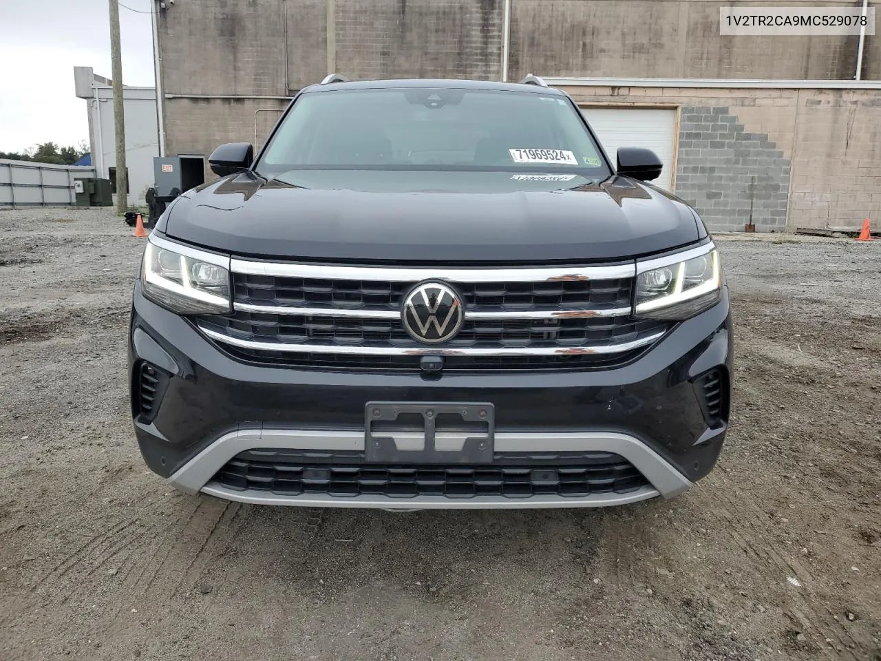 2021 Volkswagen Atlas Sel Premium VIN: 1V2TR2CA9MC529078 Lot: 71969524