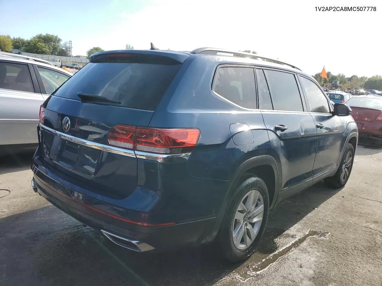 2021 Volkswagen Atlas S VIN: 1V2AP2CA8MC507778 Lot: 72031784