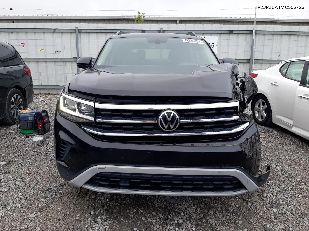 2021 Volkswagen Atlas Se VIN: 1V2JR2CA1MC565726 Lot: 72239454