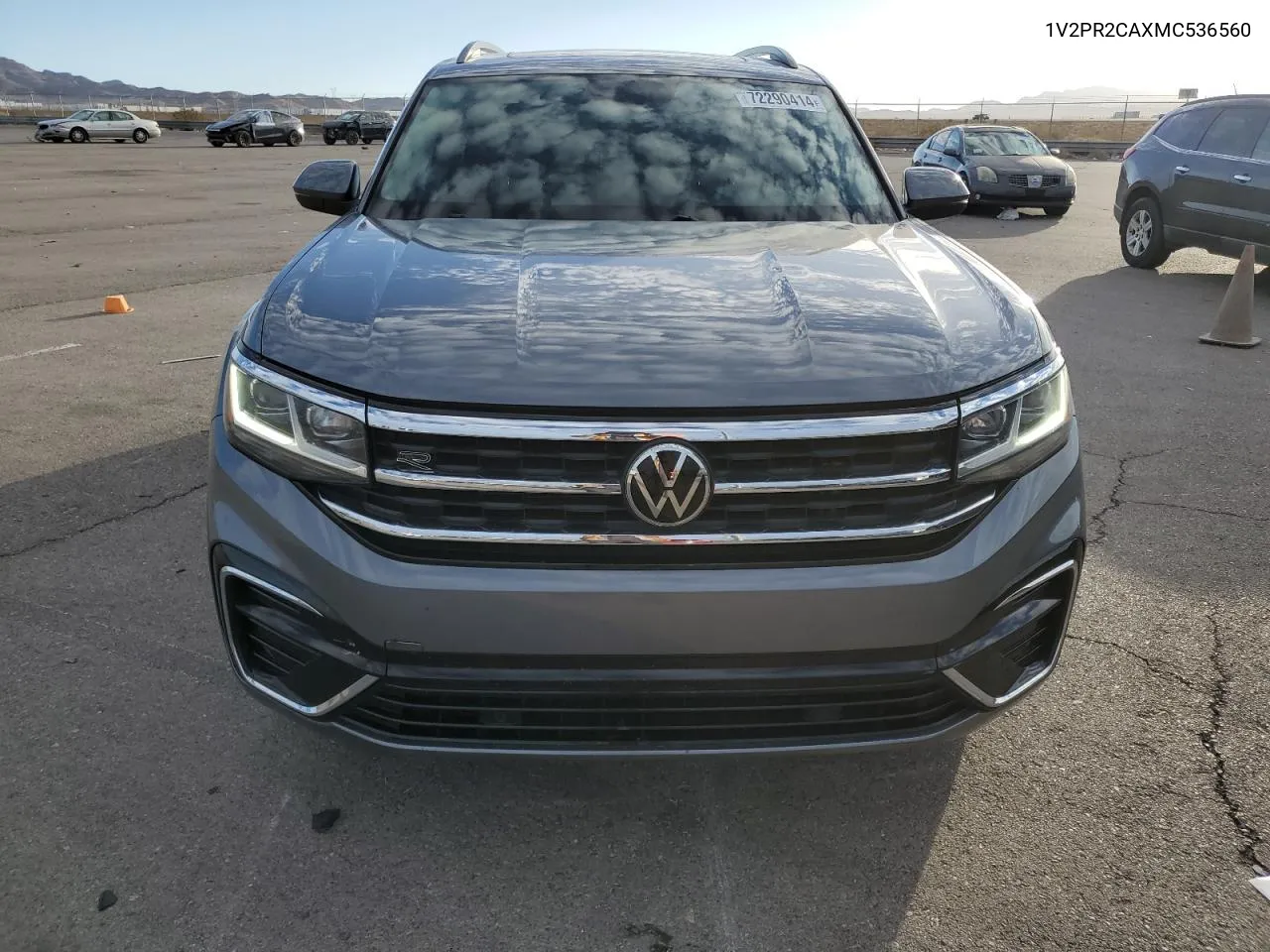 2021 Volkswagen Atlas Se VIN: 1V2PR2CAXMC536560 Lot: 72290414