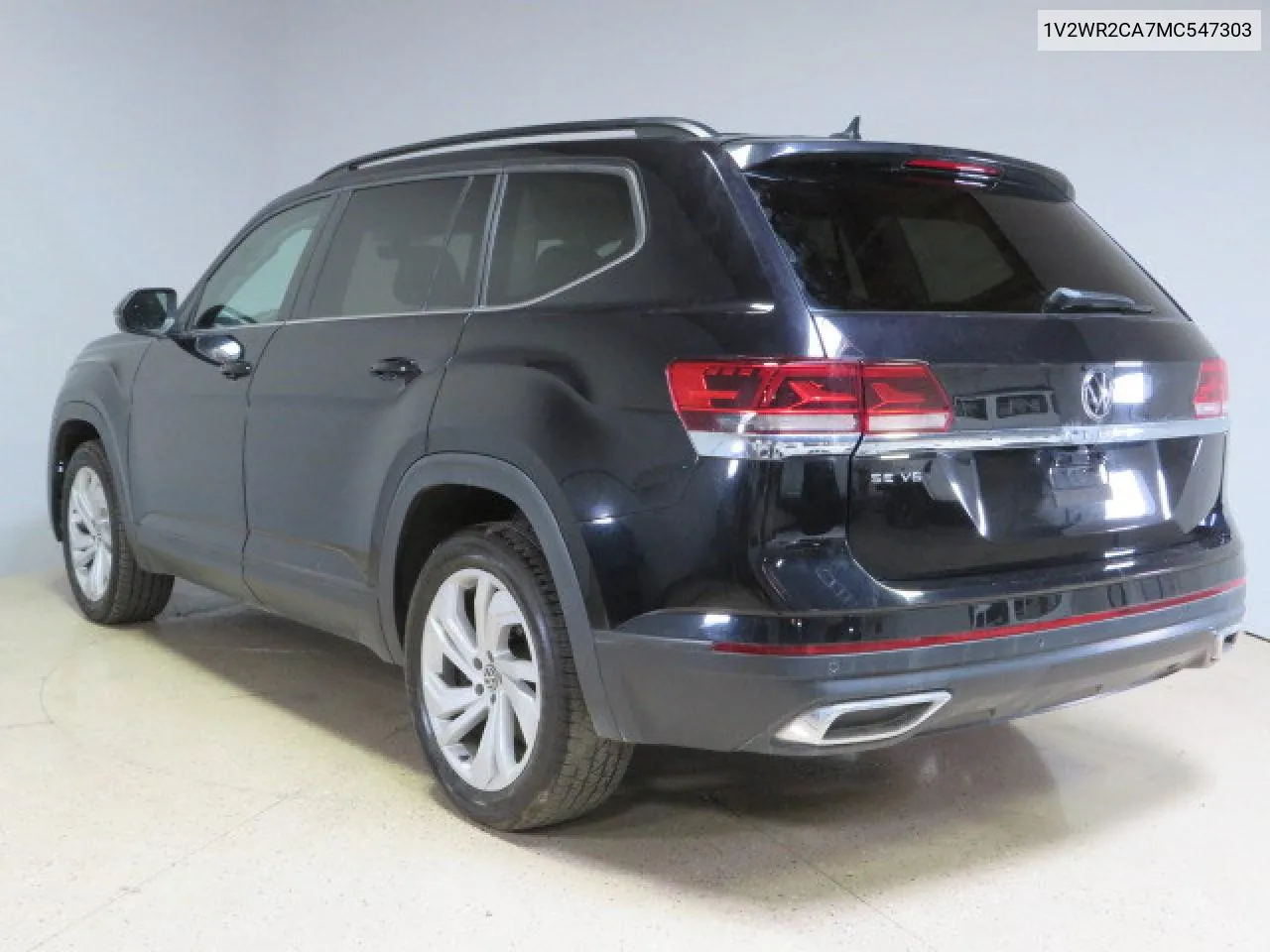 2021 Volkswagen Atlas Se VIN: 1V2WR2CA7MC547303 Lot: 72617264