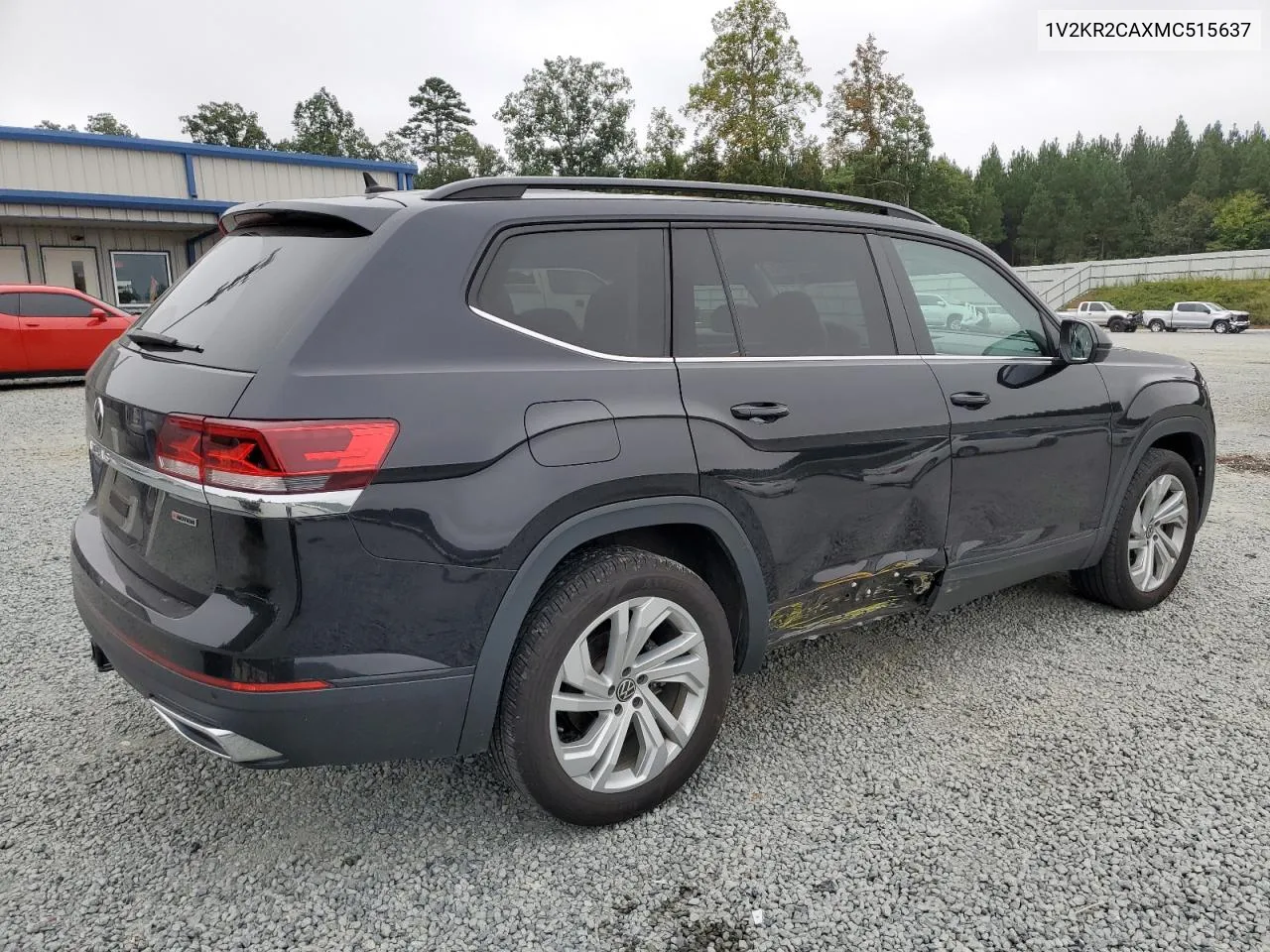 2021 Volkswagen Atlas Se VIN: 1V2KR2CAXMC515637 Lot: 72756914