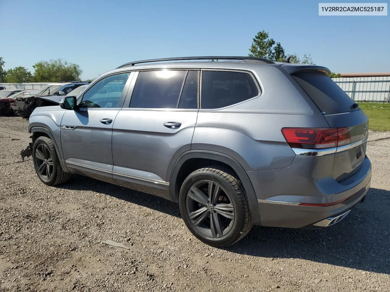 2021 Volkswagen Atlas Se VIN: 1V2RR2CA2MC525187 Lot: 73831284