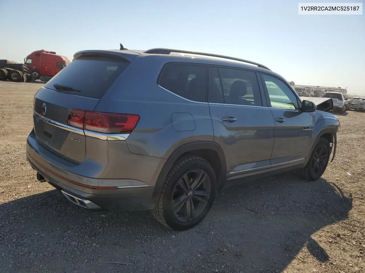 1V2RR2CA2MC525187 2021 Volkswagen Atlas Se