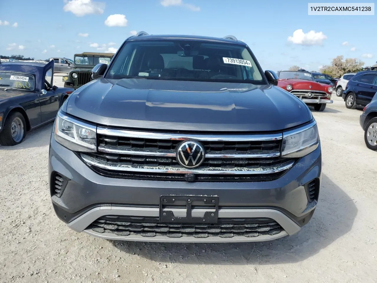 2021 Volkswagen Atlas Sel Premium VIN: 1V2TR2CAXMC541238 Lot: 73913054