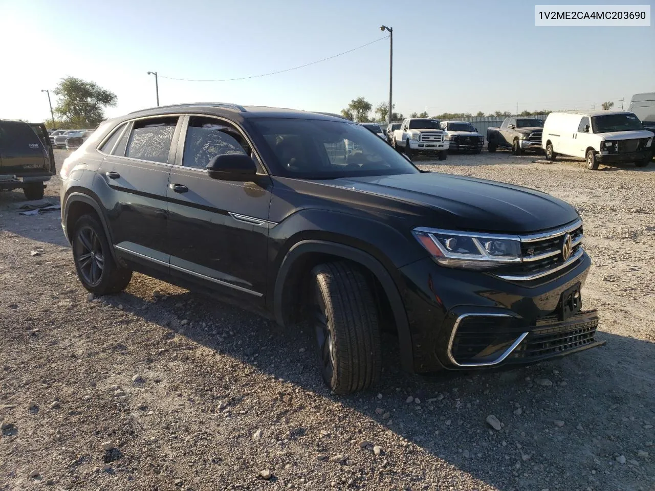 2021 Volkswagen Atlas Cross Sport Se VIN: 1V2ME2CA4MC203690 Lot: 74105074