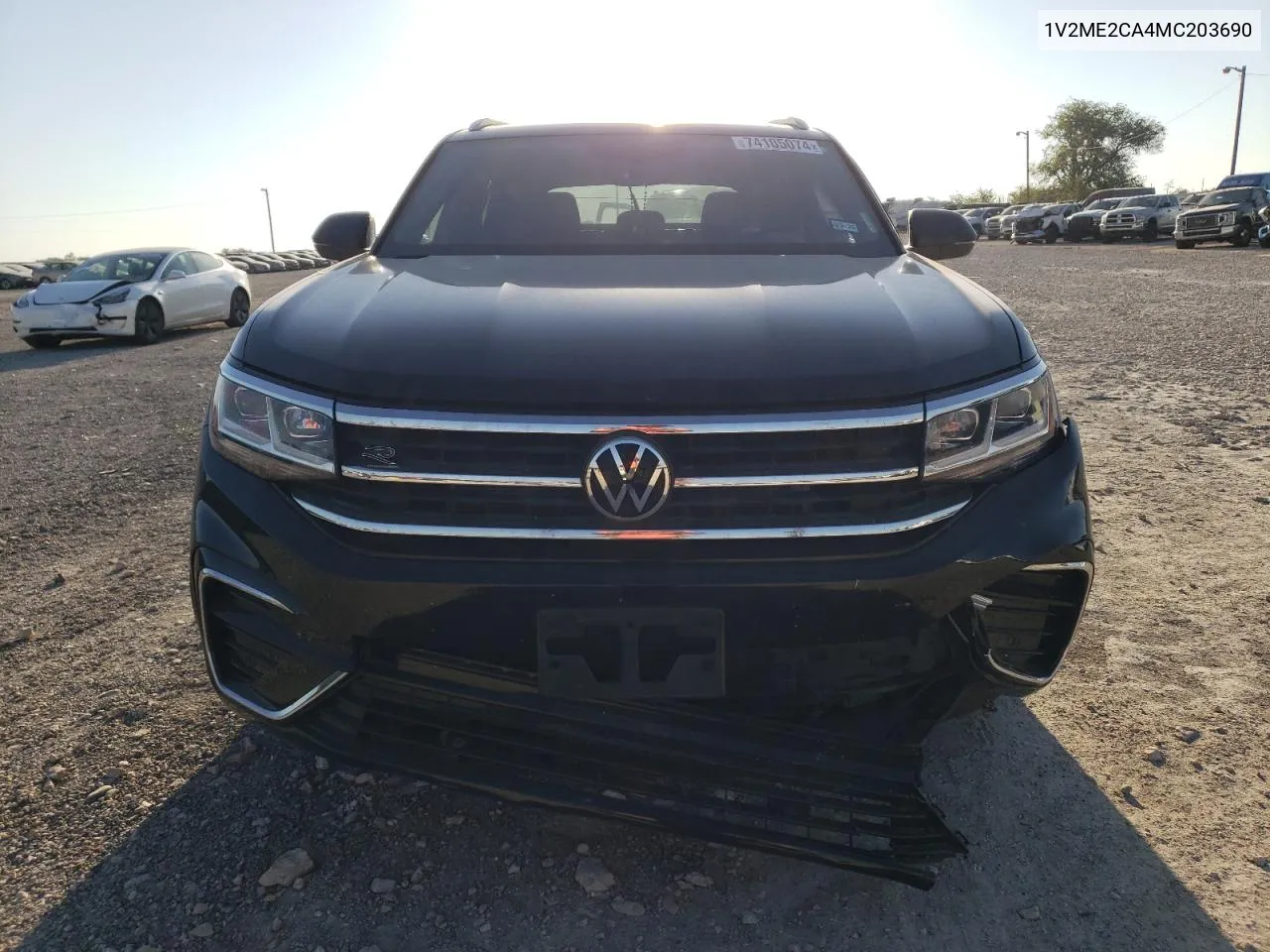 2021 Volkswagen Atlas Cross Sport Se VIN: 1V2ME2CA4MC203690 Lot: 74105074