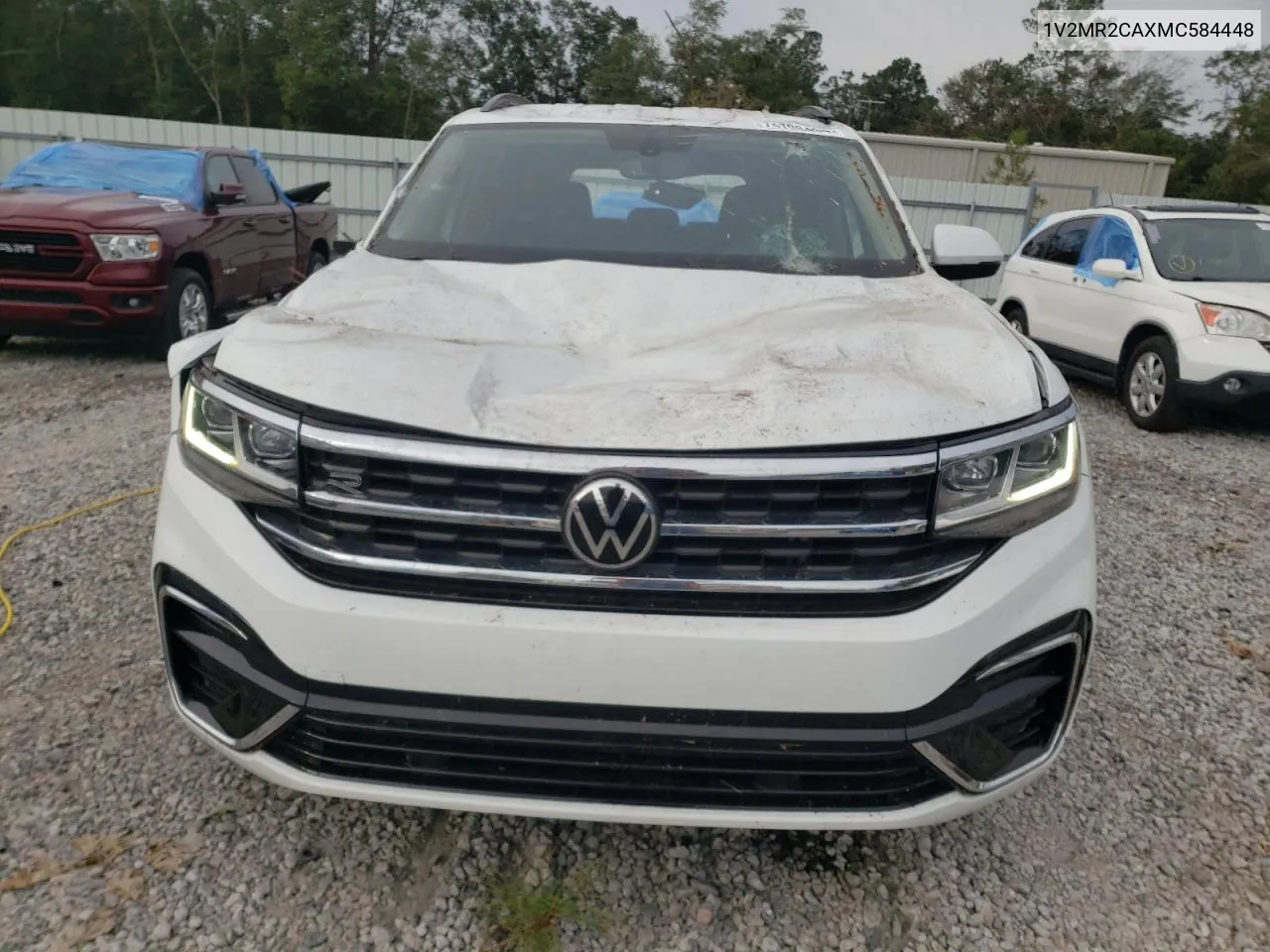 2021 Volkswagen Atlas Se VIN: 1V2MR2CAXMC584448 Lot: 74708494