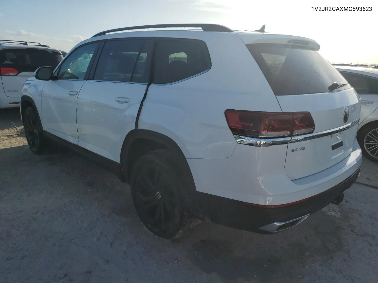 2021 Volkswagen Atlas Se VIN: 1V2JR2CAXMC593623 Lot: 74819154