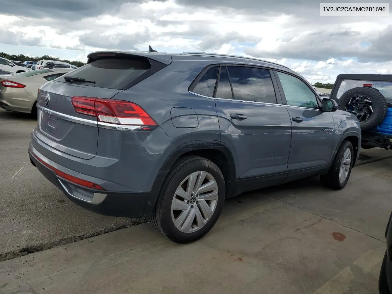 2021 Volkswagen Atlas Cross Sport Se VIN: 1V2JC2CA5MC201696 Lot: 74824574