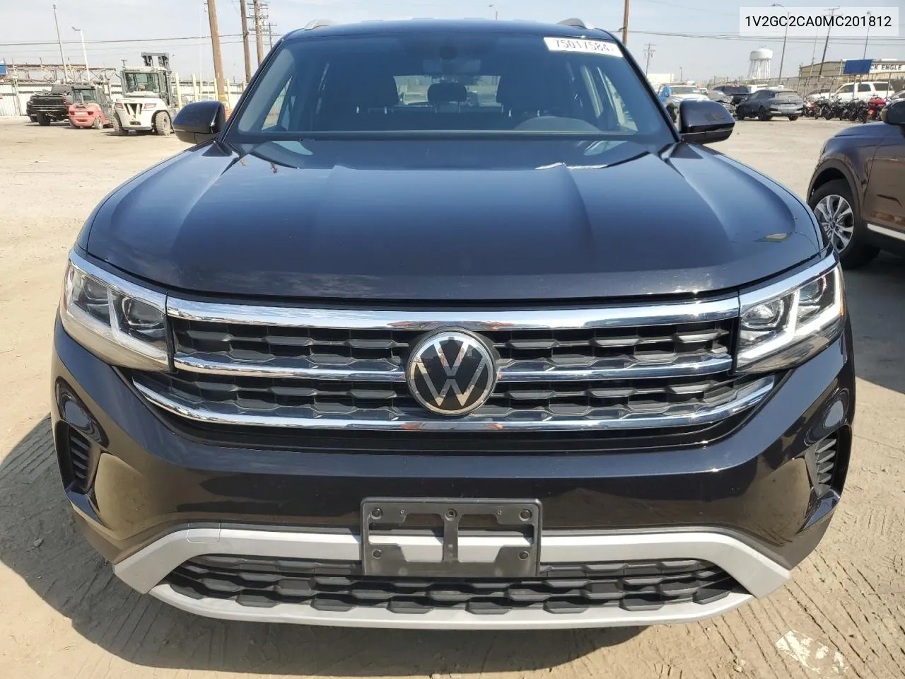 2021 Volkswagen Atlas Cross Sport S VIN: 1V2GC2CA0MC201812 Lot: 75017584