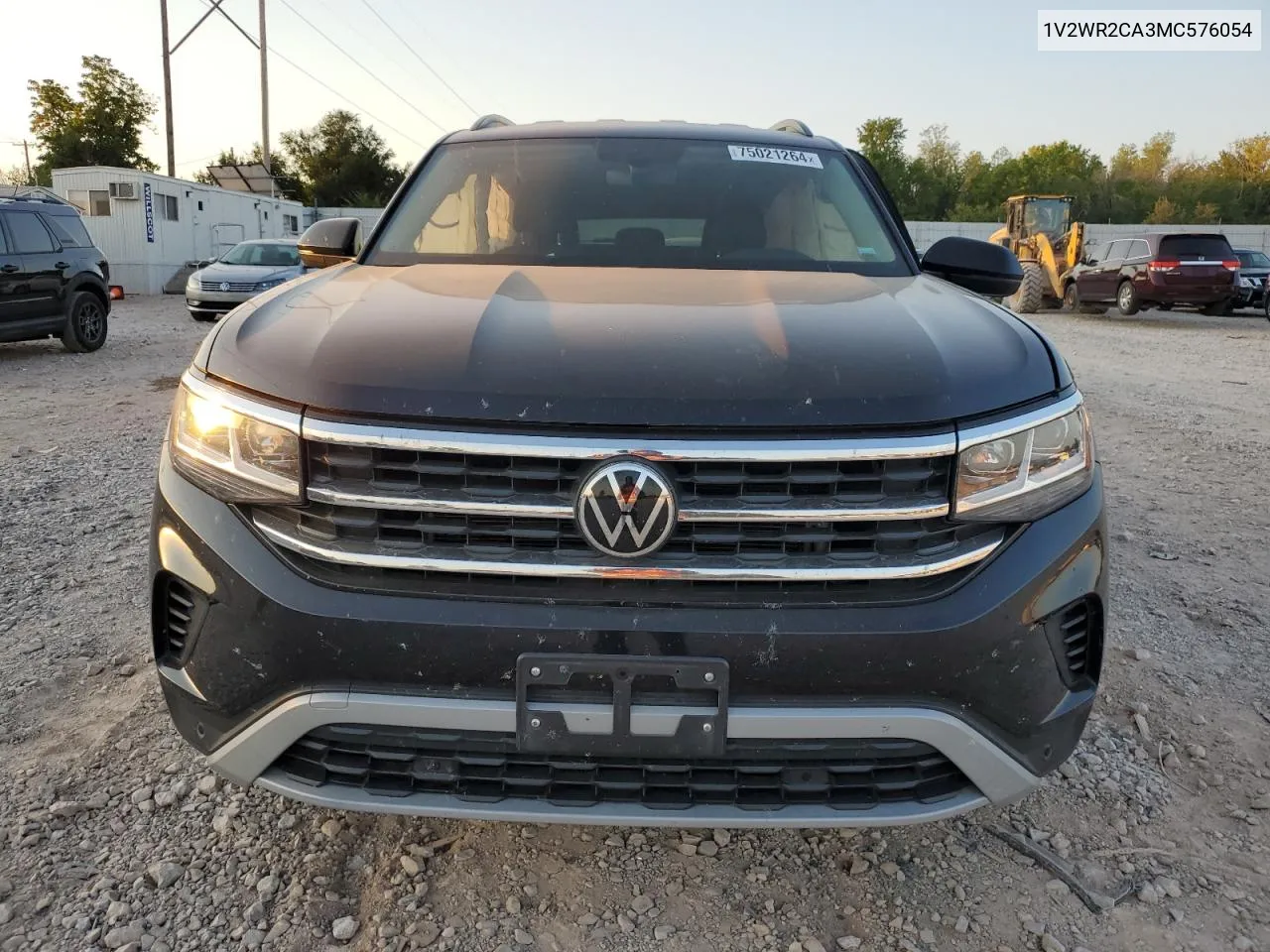 2021 Volkswagen Atlas Se VIN: 1V2WR2CA3MC576054 Lot: 75021264