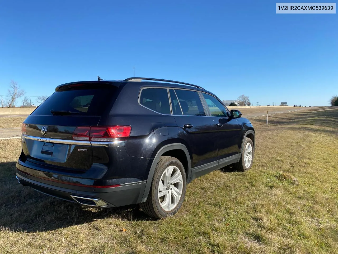 2021 Volkswagen Atlas Se VIN: 1V2HR2CAXMC539639 Lot: 75075824