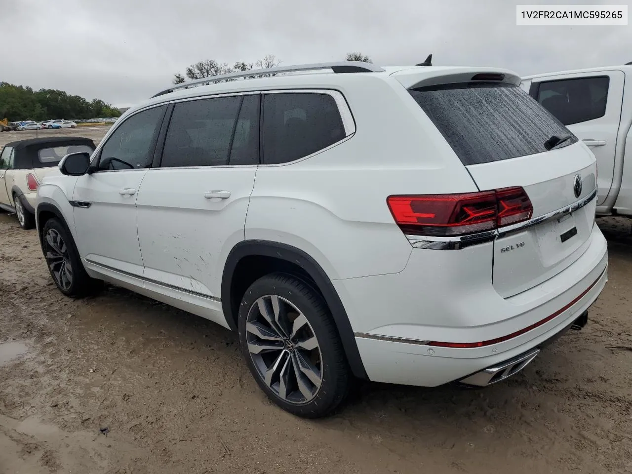 2021 Volkswagen Atlas Sel Premium R-Line VIN: 1V2FR2CA1MC595265 Lot: 75091704