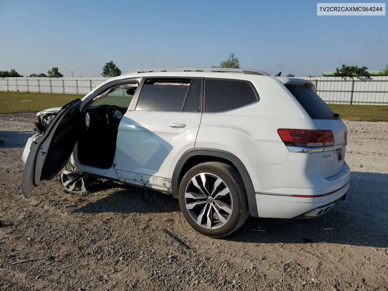 2021 Volkswagen Atlas Sel R-Line VIN: 1V2CR2CAXMC564244 Lot: 75440884