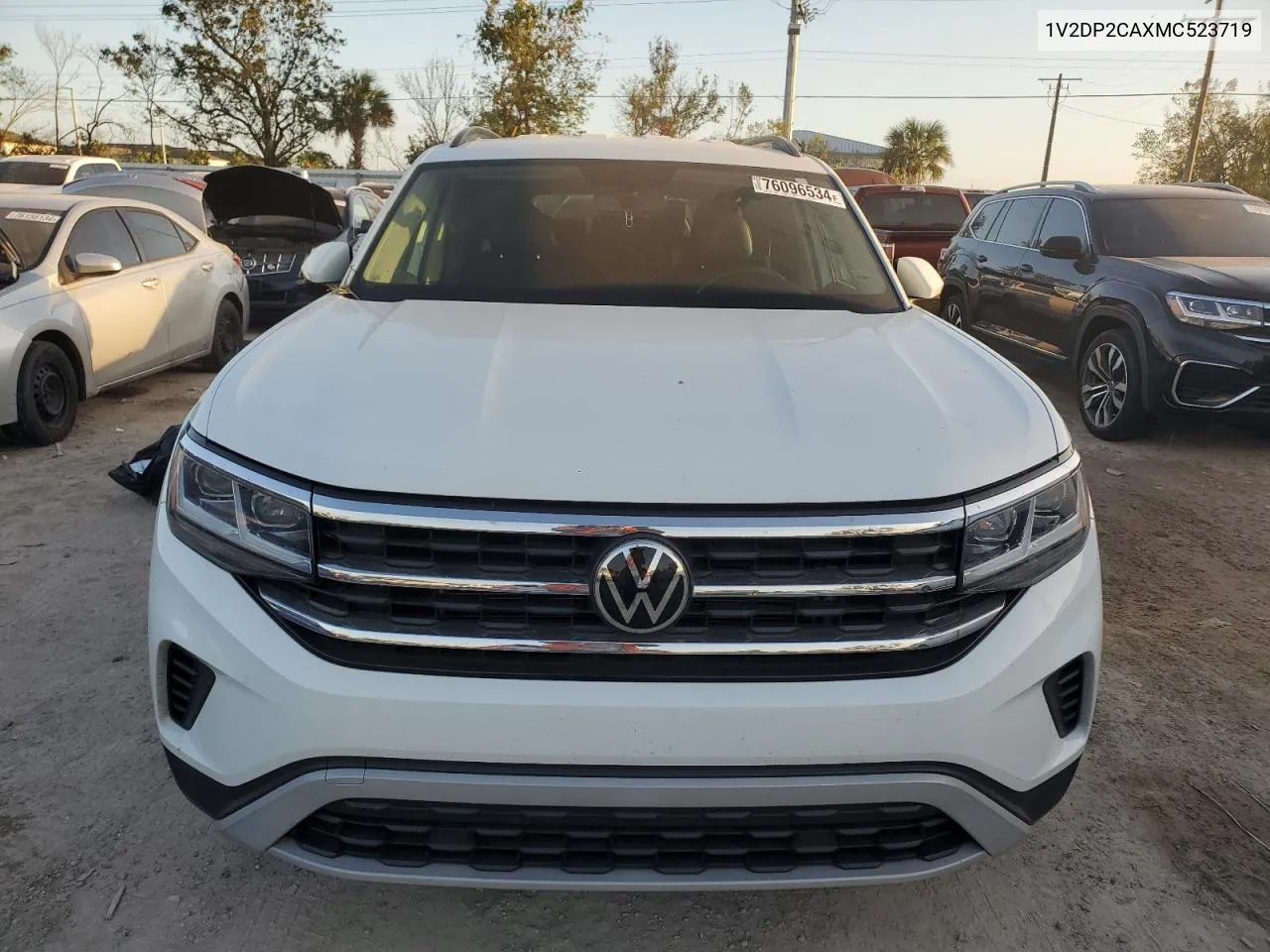 2021 Volkswagen Atlas Se VIN: 1V2DP2CAXMC523719 Lot: 76096534