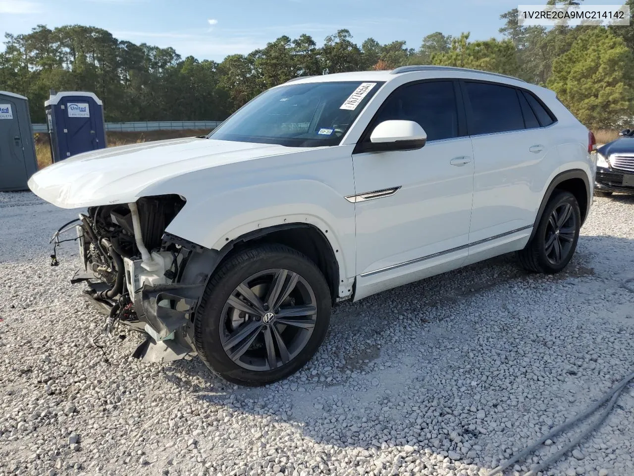 2021 Volkswagen Atlas Cross Sport Se VIN: 1V2RE2CA9MC214142 Lot: 76774554