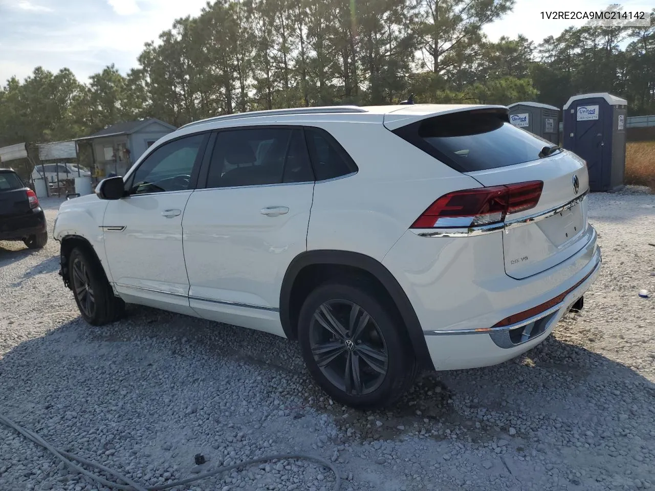 2021 Volkswagen Atlas Cross Sport Se VIN: 1V2RE2CA9MC214142 Lot: 76774554