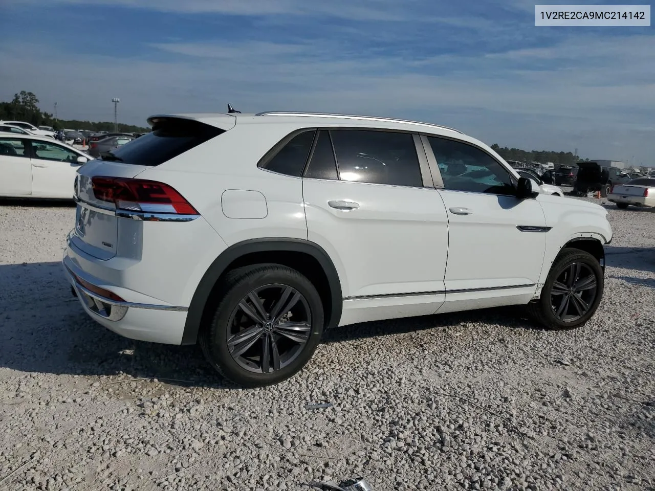 2021 Volkswagen Atlas Cross Sport Se VIN: 1V2RE2CA9MC214142 Lot: 76774554