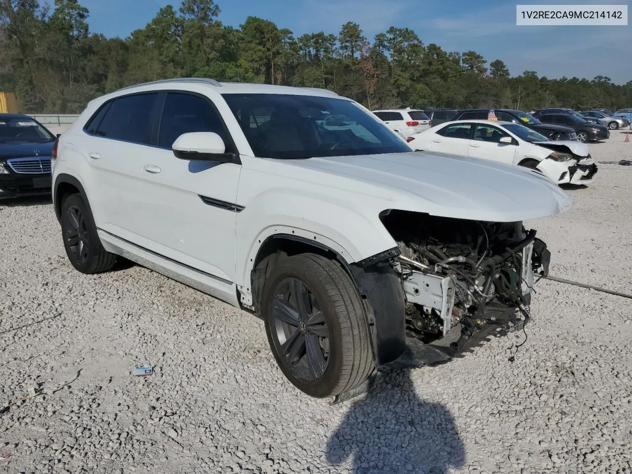 2021 Volkswagen Atlas Cross Sport Se VIN: 1V2RE2CA9MC214142 Lot: 76774554