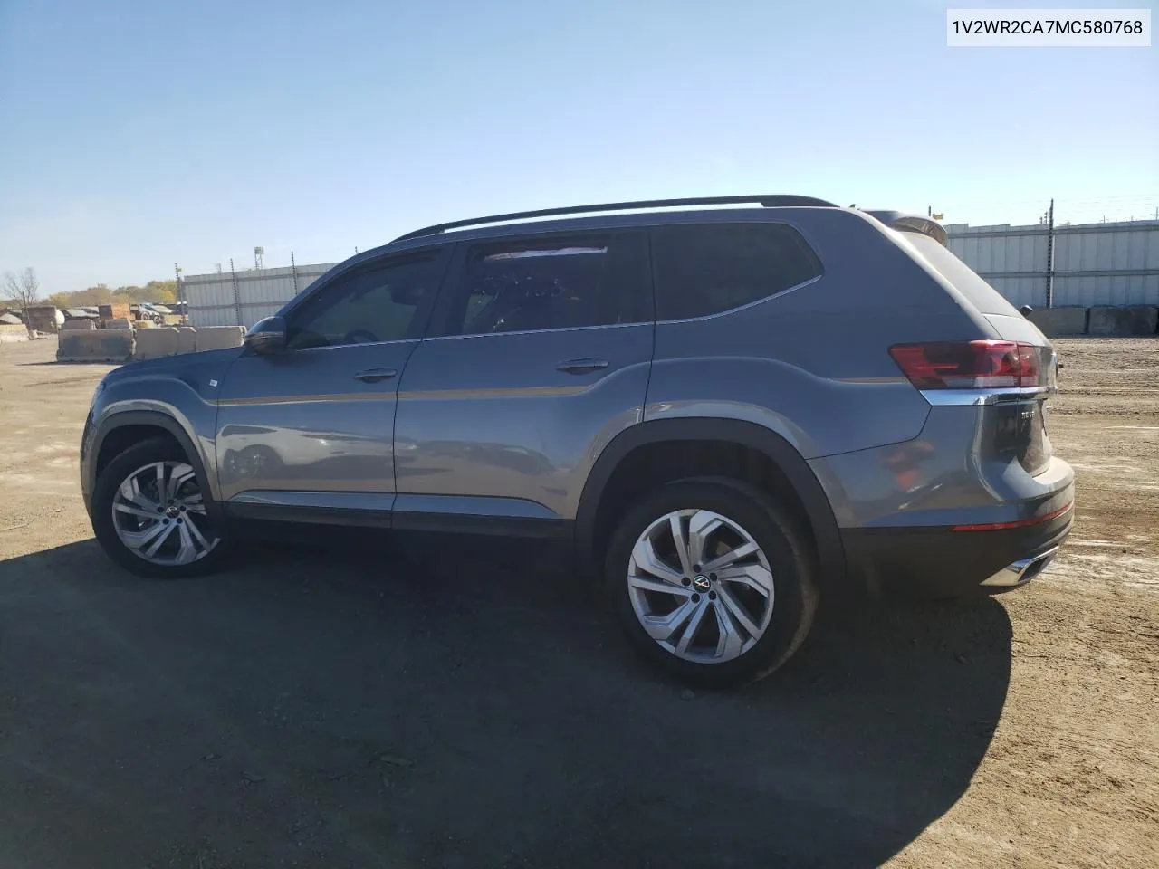 2021 Volkswagen Atlas Se VIN: 1V2WR2CA7MC580768 Lot: 76911424