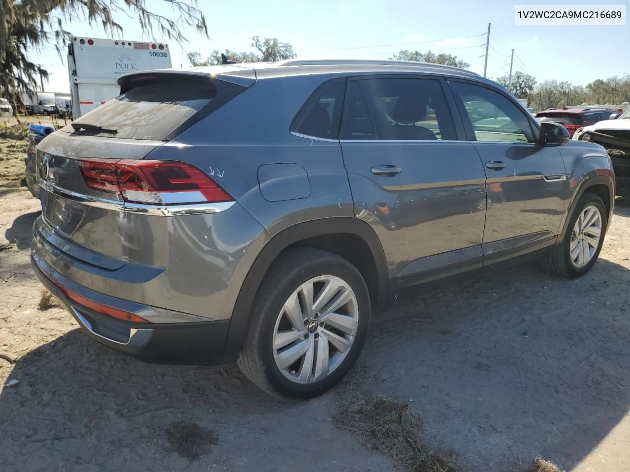 2021 Volkswagen Atlas Cross Sport Se VIN: 1V2WC2CA9MC216689 Lot: 77771054