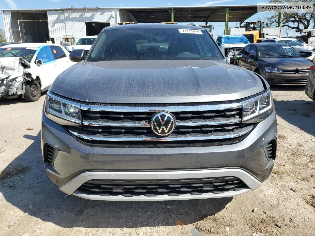 2021 Volkswagen Atlas Cross Sport Se VIN: 1V2WC2CA9MC216689 Lot: 77771054