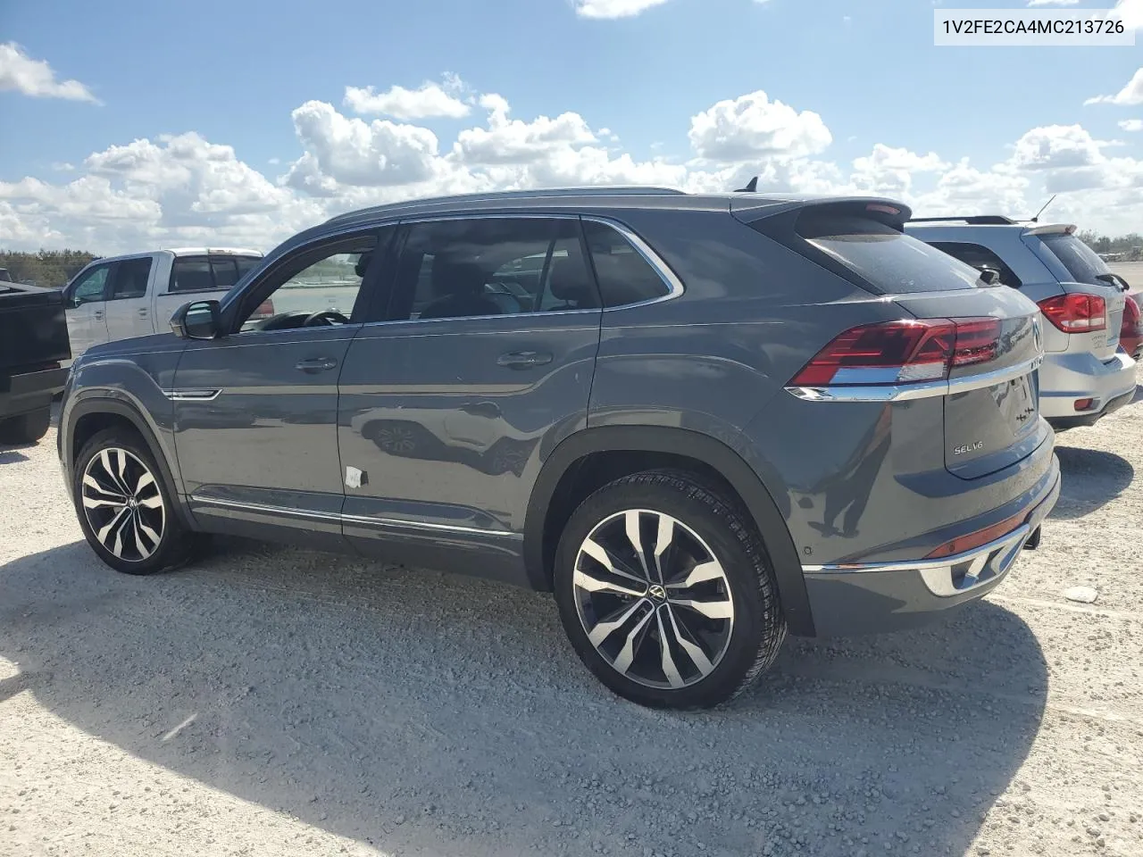 2021 Volkswagen Atlas Cross Sport Sel Premium R-Line VIN: 1V2FE2CA4MC213726 Lot: 77854434