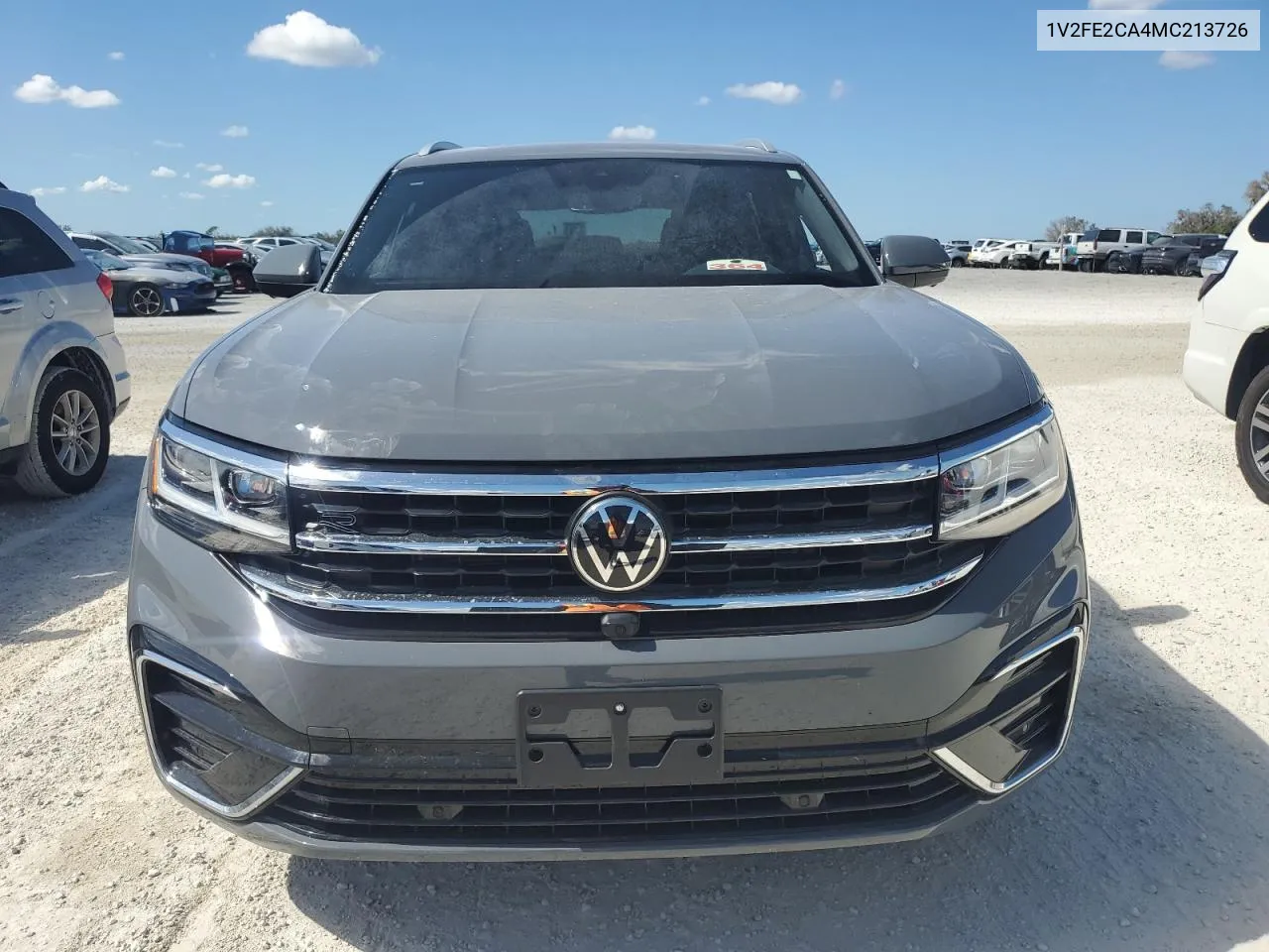 2021 Volkswagen Atlas Cross Sport Sel Premium R-Line VIN: 1V2FE2CA4MC213726 Lot: 77854434