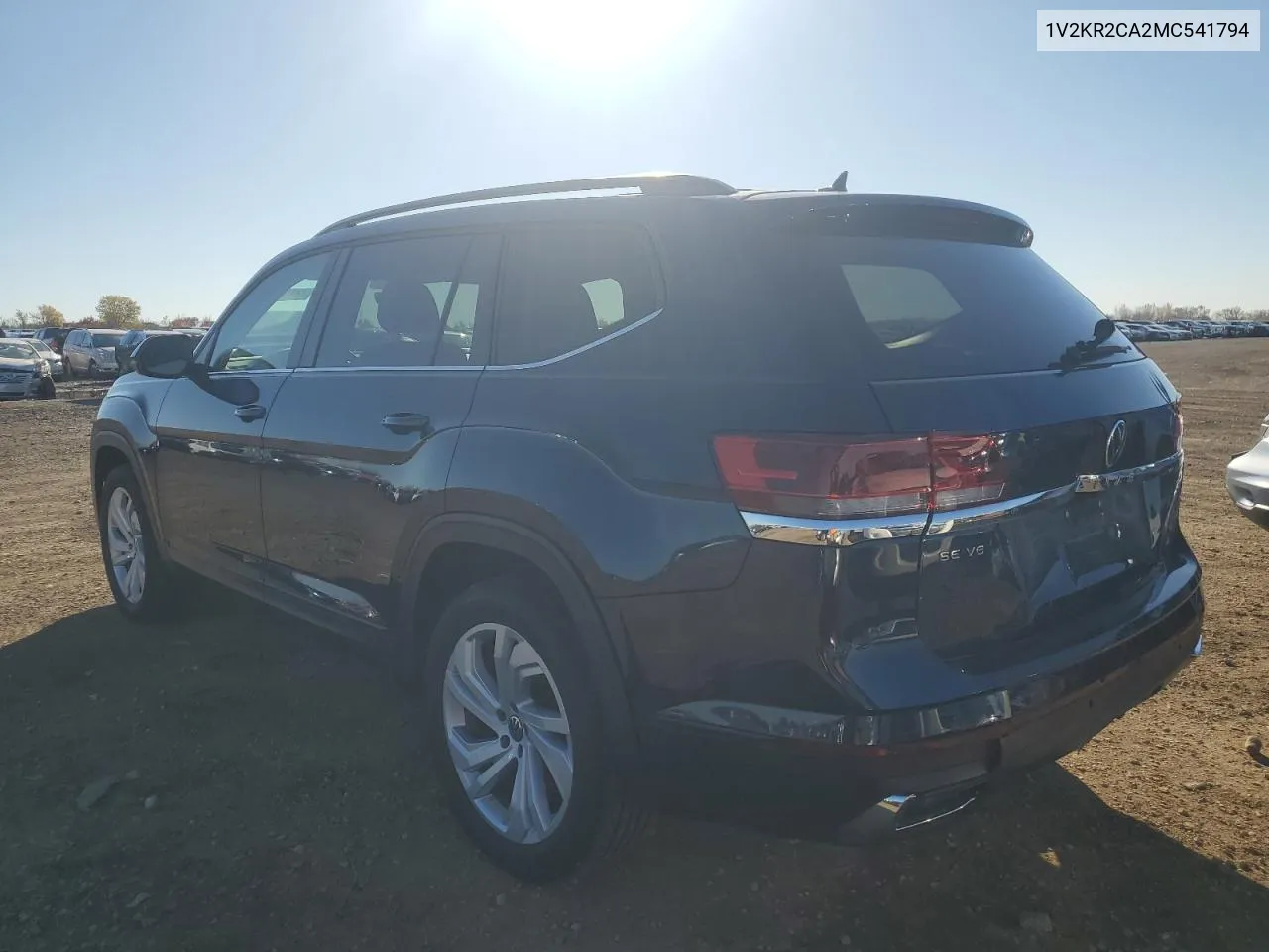 2021 Volkswagen Atlas Se VIN: 1V2KR2CA2MC541794 Lot: 78109004