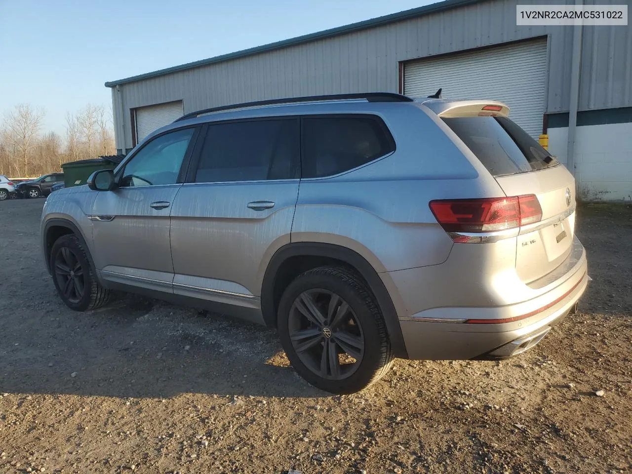 2021 Volkswagen Atlas Se VIN: 1V2NR2CA2MC531022 Lot: 80560044