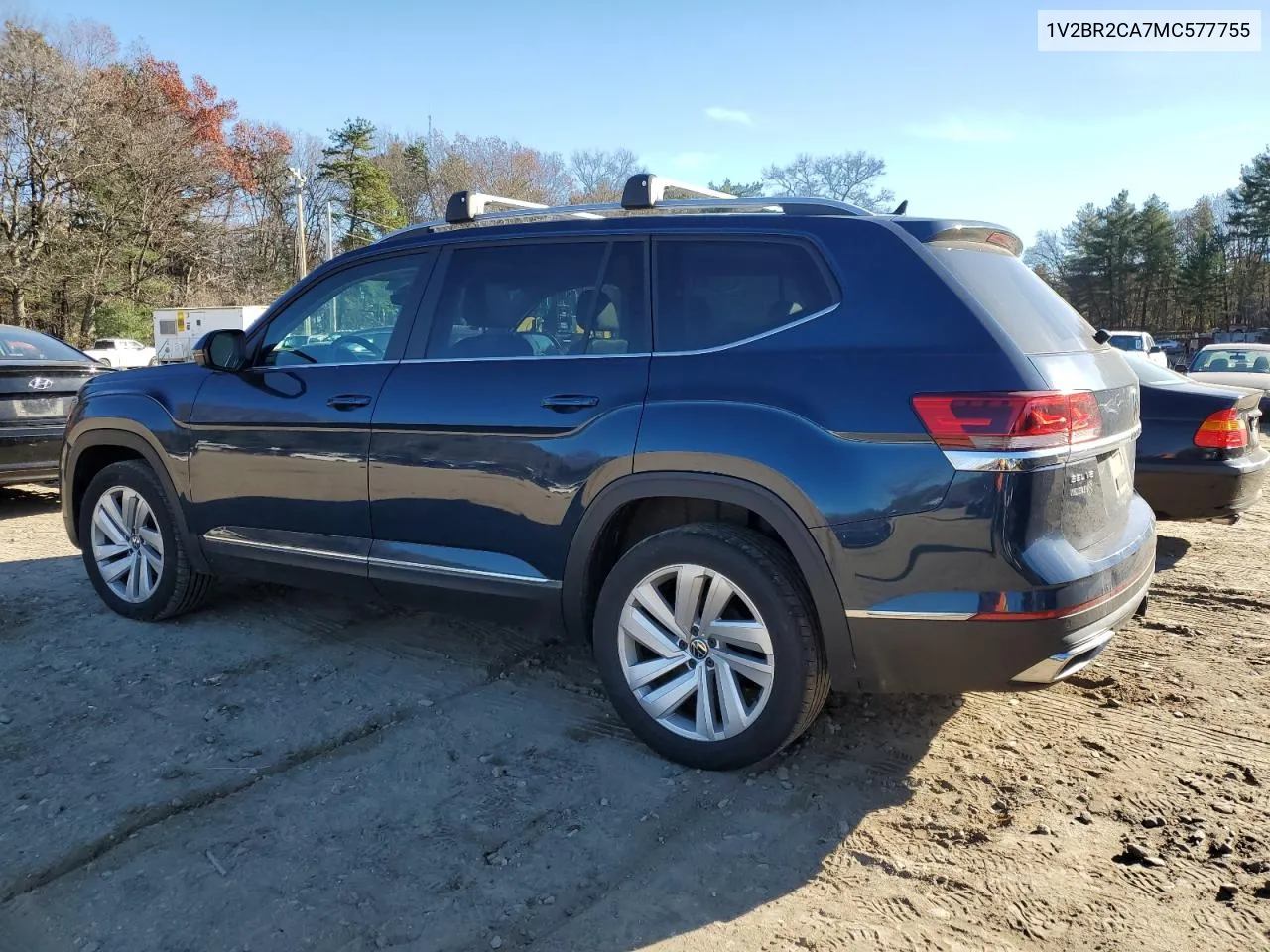 2021 Volkswagen Atlas Sel VIN: 1V2BR2CA7MC577755 Lot: 81027264