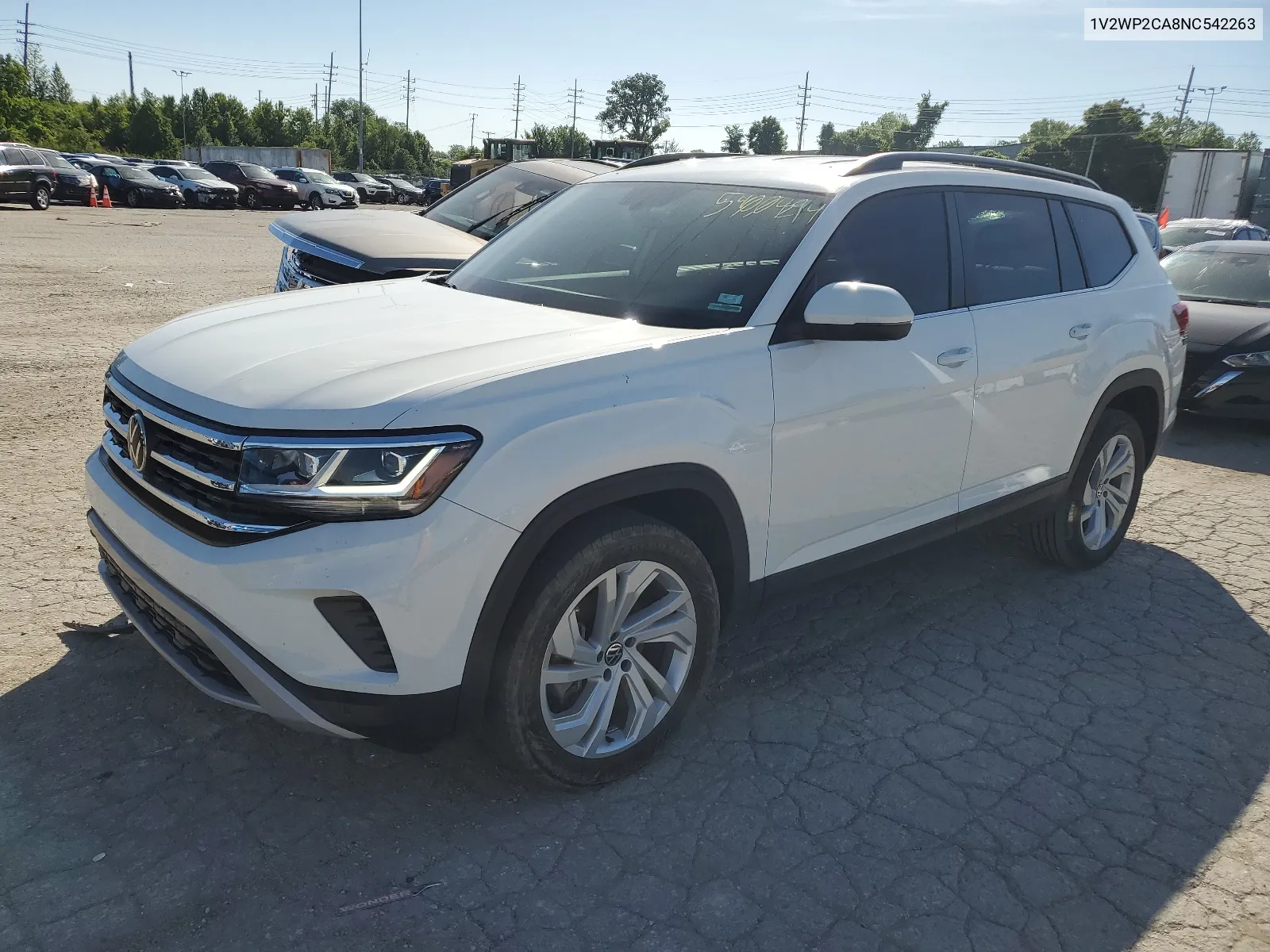 1V2WP2CA8NC542263 2022 Volkswagen Atlas Se