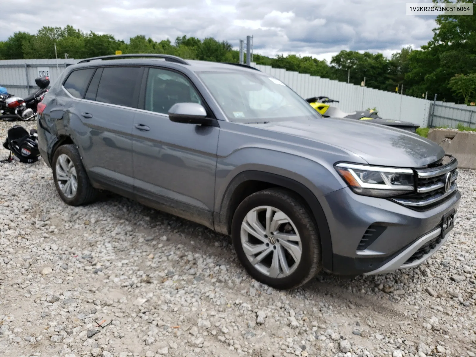 1V2KR2CA3NC516064 2022 Volkswagen Atlas Se