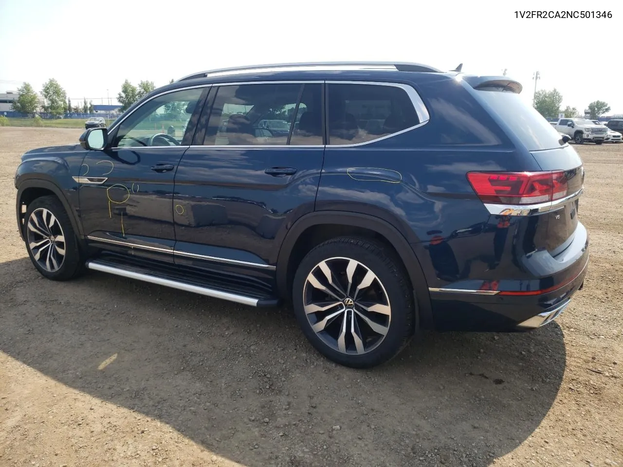 1V2FR2CA2NC501346 2022 Volkswagen Atlas Sel Premium R-Line