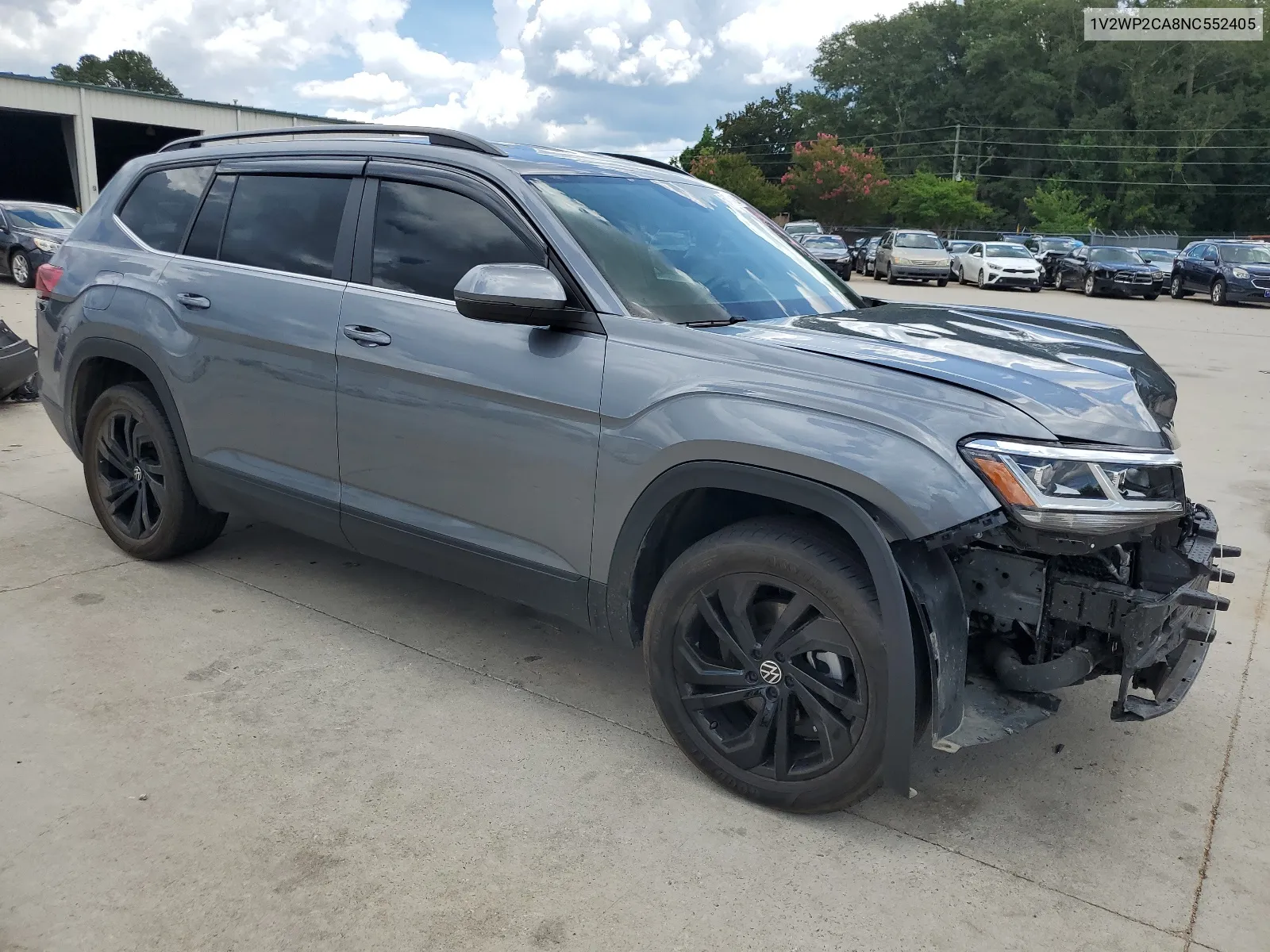 1V2WP2CA8NC552405 2022 Volkswagen Atlas Se