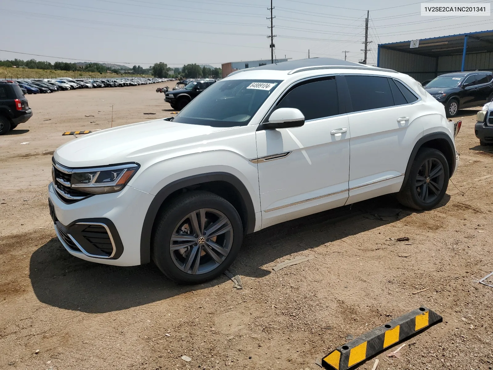 2022 Volkswagen Atlas Cross Sport Sel R-Line VIN: 1V2SE2CA1NC201341 Lot: 64889124