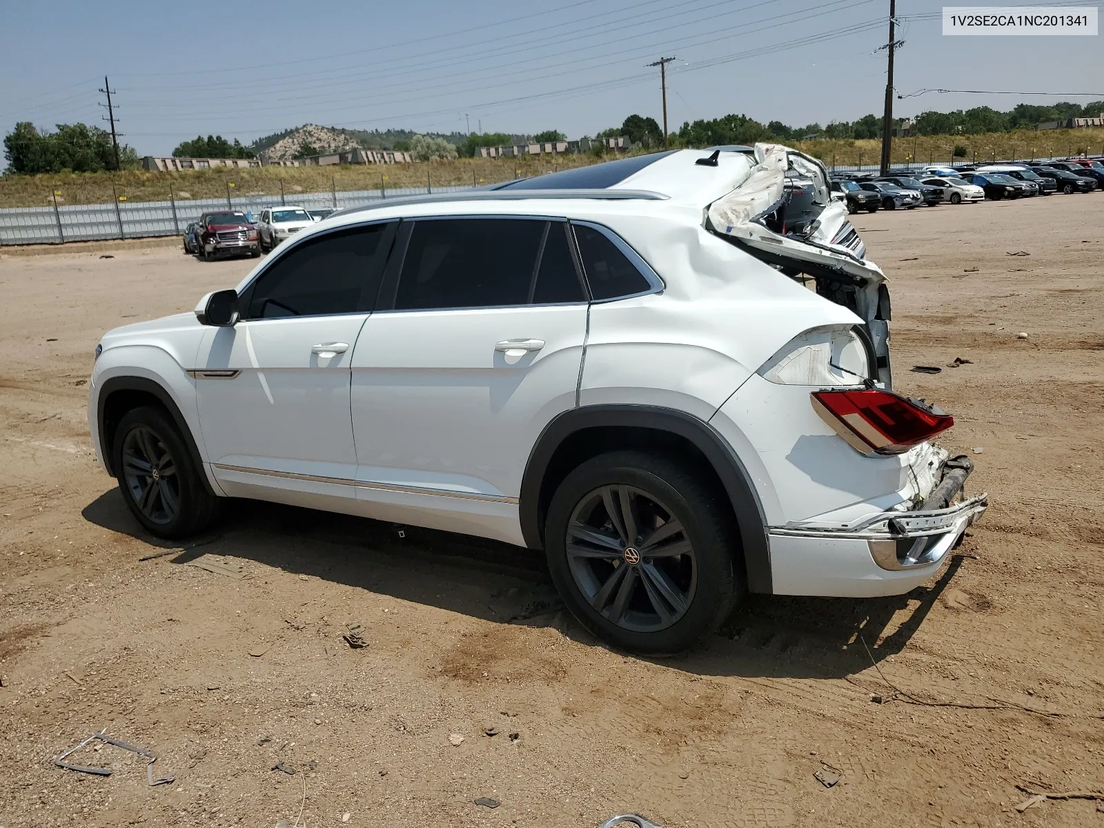 2022 Volkswagen Atlas Cross Sport Sel R-Line VIN: 1V2SE2CA1NC201341 Lot: 64889124