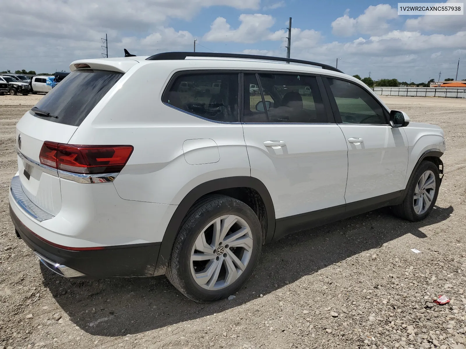 2022 Volkswagen Atlas Se VIN: 1V2WR2CAXNC557938 Lot: 65174614