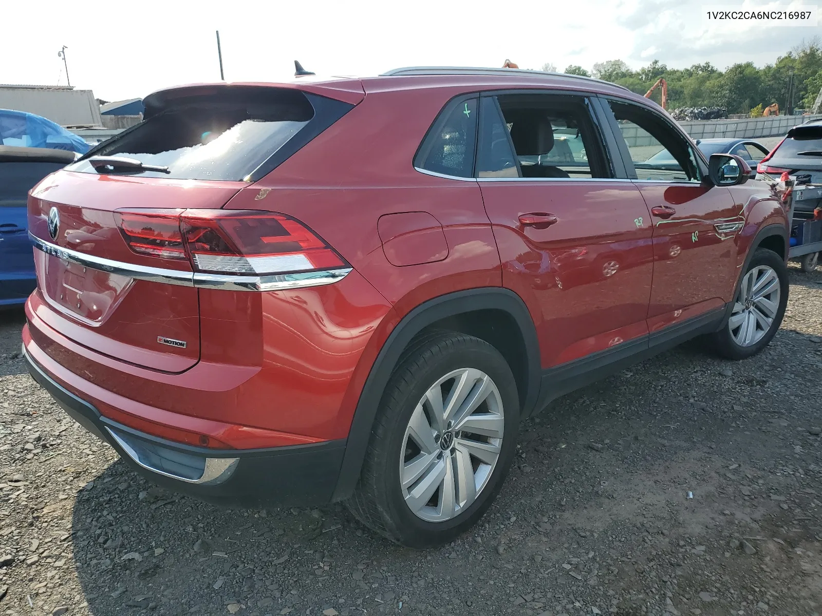 1V2KC2CA6NC216987 2022 Volkswagen Atlas Cross Sport Se