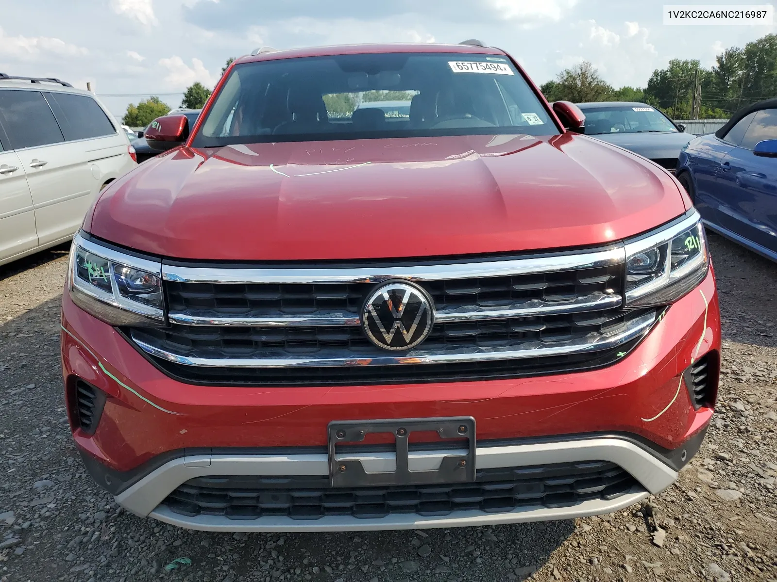 1V2KC2CA6NC216987 2022 Volkswagen Atlas Cross Sport Se