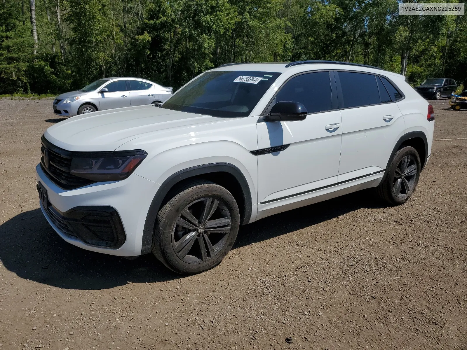 2022 Volkswagen Atlas Cross Sport Sel R-Line VIN: 1V2AE2CAXNC225259 Lot: 65963904