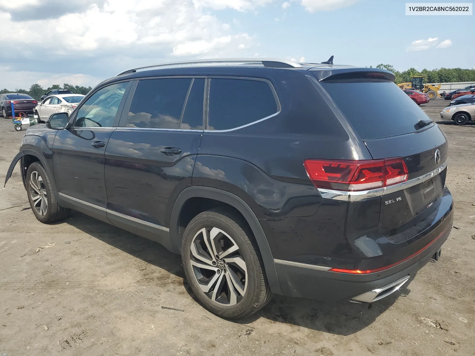 2022 Volkswagen Atlas Sel VIN: 1V2BR2CA8NC562022 Lot: 66116924